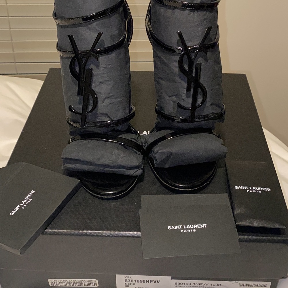 Saint Laurent Cassandra heels YSL